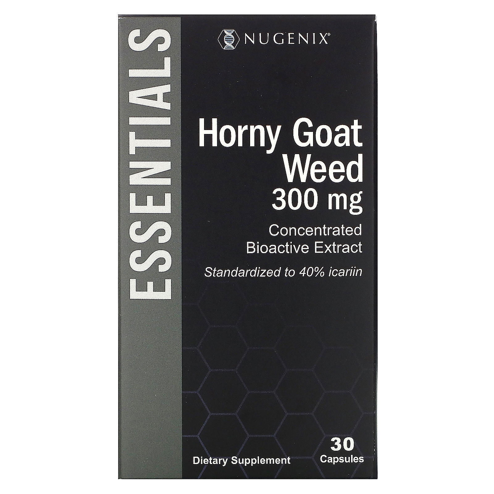 Nugenix Horny Goat Weed Mg Capsules Allnatural