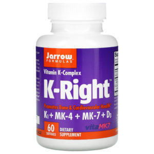 Jarrow Formulas, K-Right, 60 Cápsulas