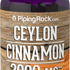 Canela de Ceilán, 2000 mg, 150 Cápsulas de liberación rápida