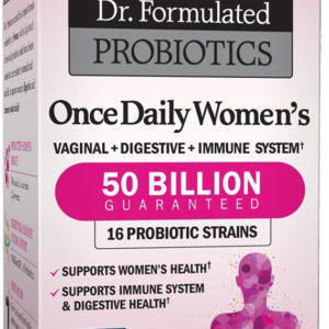 Probióticos para mujeres Dr. Formulated, 50 Mil millones CFU, 30 Cápsulas vegetarianas