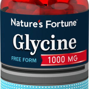 Glicina , 1000 mg, 100 Cápsulas de liberación rápida