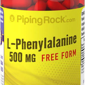 L-fenilalanina , 500 mg, 60 Cápsulas de liberación rápida