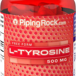 L-tirosina , 500 mg, 120 Cápsulas de liberación rápida
