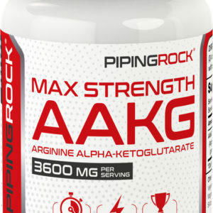 Arginina AAKG(potenciador del óxido nítrico) - Fuerza máxima, 3600 mg (por porción), 90 Comprimidos recubiertos