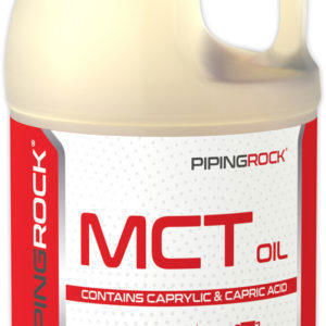 Aceite de MCT (triglicéridos de cadena media), 64 fl oz (1.9 L) Botella/Frasco