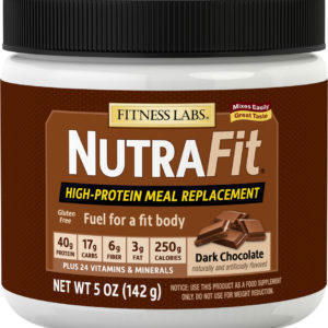Batido para sustitución de comidas NutraFit, sabor Dark Chocolate (tamaño de muestra), 5 oz (142 g) size_units.unit.118