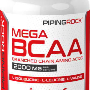 Mega BCAA, 2000 mg (por porción), 90 Cápsulas de liberación rápida