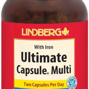 Cápsulas de multivitaminas y minerales Ultimate Capsule Multi, 120 Cápsulas vegetarianas