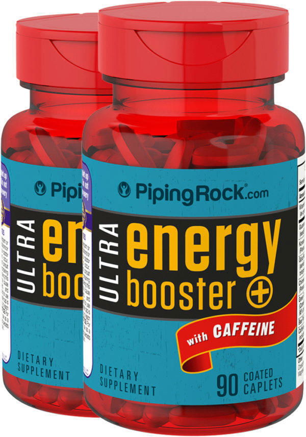 Potenciador de la energía Ultra, 90 Comprimidos recubiertos, 2  Botellas/Frascos