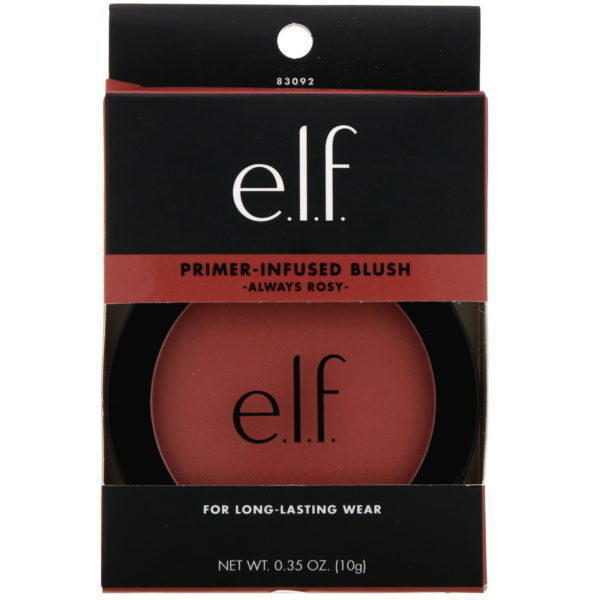 E.L.F., Rubor con prebase incorporada, Siempre rosado, 10 g (0,35 oz) - Imagen 2