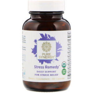 Pure Synergy, Remedio para el estrés, 60 Cápsulas