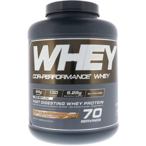 Cellucor, Suero de leche para el rendimiento, malvavisco de mantequilla de maní, 5.03 lb. (2282 gr.)