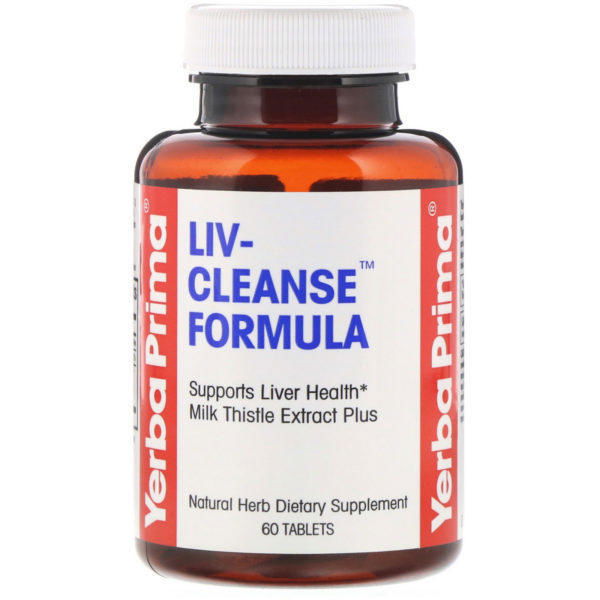 Yerba Prima, Fórmula Liv-Cleanse, 60 comprimidos
