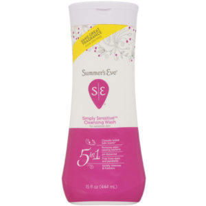 Summer's Eve, Solución de higiene íntima 5 en 1 para piel sensible, 5 in 1, Simply Sensitive, 444 ml (15 oz. liq.)