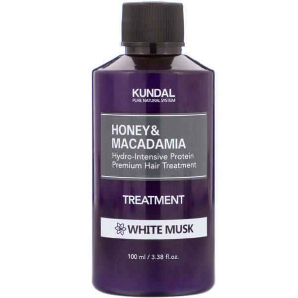 Kundal, Honey & Macadamia, Treatment, White Musk, 3.38 fl oz (100 ml)