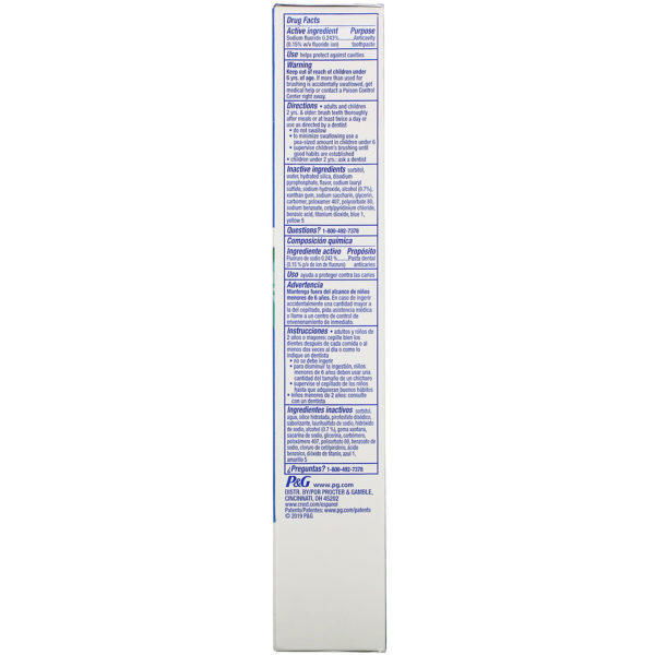 Crest, Complete, Scope, Outlast Plus Whitening,  Fluoride Toothpaste, Long Lasting Mint, 5.4 oz (153 g) - Imagen 3