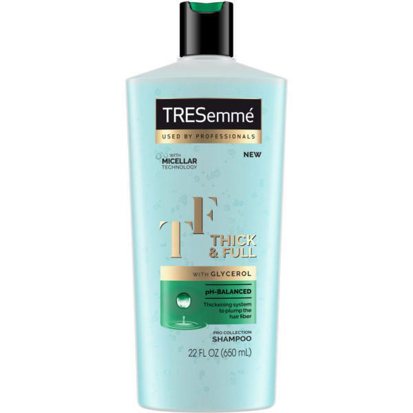 Tresemme, Champú para mayor grosor y volumen, Thick & Full, 650 ml (22 oz. líq.)