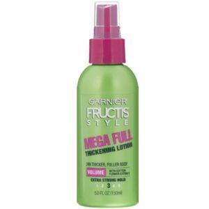 Garnier, Fructis Style, Mega Full, Loción volumizante para el cabello, 145 ml (5 oz. líq.)