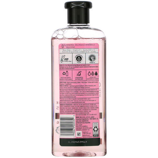 Herbal Essences, Smooth, Shampoo, Rose Hips, 13.5 fl oz (400 ml) - Imagen 2