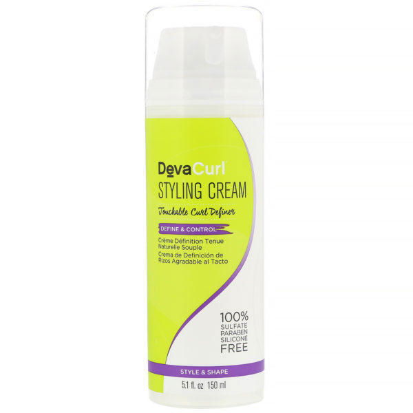 DevaCurl, Crema para moldear el cabello, Crema de definición de rizos agradable al tacto, Definición y control, 150 ml (5,1 oz. líq.)