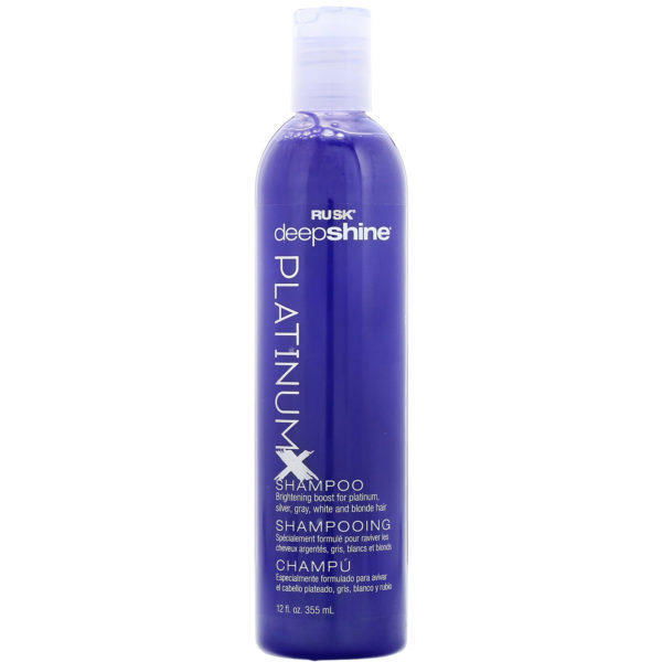 Rusk, Deepshine, Platinum X, Champú, 355 ml (12 oz)