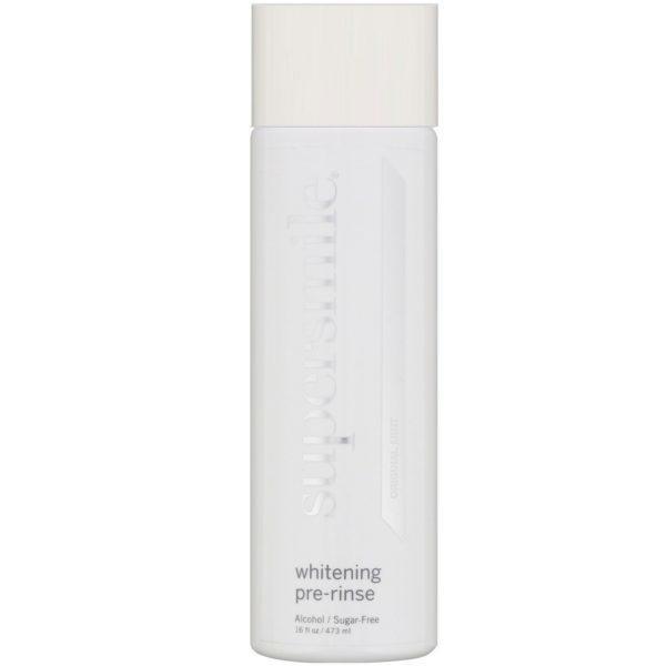 Supersmile, Preenjuague bucal blanqueador, Menta original, 473 ml (16 oz. líq.)