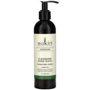 Sukin, Jabón líquido para las manos, Aroma exclusivo, 250 ml (8,46 oz. líq.)