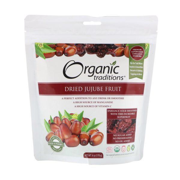 Organic Traditions, Azufaifo seco, 6 oz (170 g)