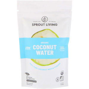 Sprout Living, Polvo de agua de coco orgánico, 225 g (8 oz)
