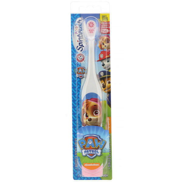 Arm & Hammer, Kid's Spinbrush, Paw Patrol, Soft, 1 Battery Powered Toothbrush - Imagen 2