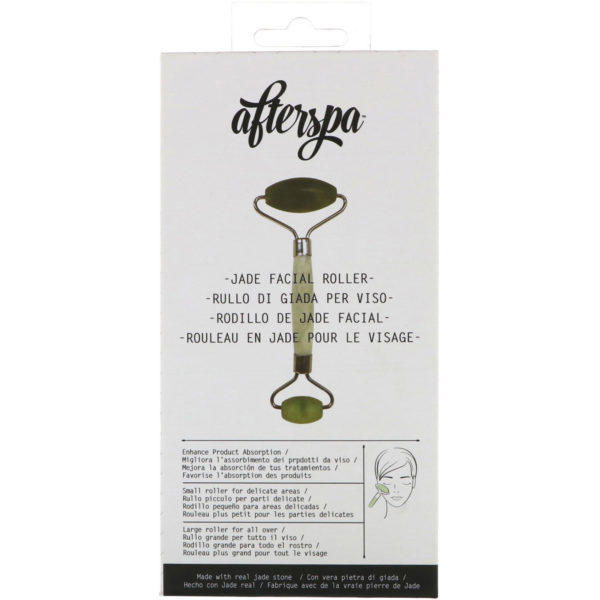 AfterSpa, Rodillo facial de jade, 1 pieza - Imagen 2