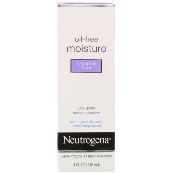 Neutrogena, Humectante sin oleosidad, humectante facial ultra liviano, piel sensible, 4 oz fl (118 ml) - Imagen 2