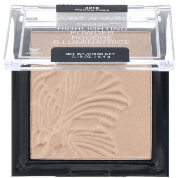 Wet n Wild, Polvo iluminador MegaGlo, Pétalos preciosos, 5,4 g (0,19 oz)