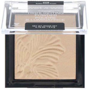 Wet n Wild, Polvo iluminador MegaGlo, Corona de flores doradas, 5,4 g (0,19 oz)