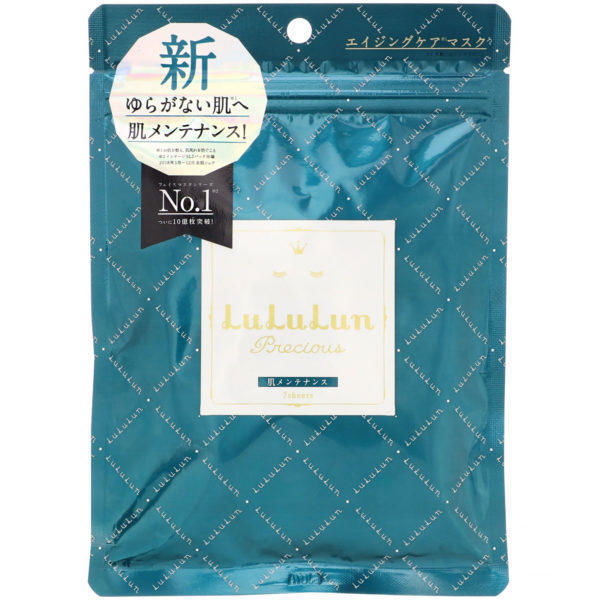 Lululun, Preciosa, Mantenga la piel saludable, Mascarilla facial, 7 láminas, 113 ml (3,82 oz. líq.)