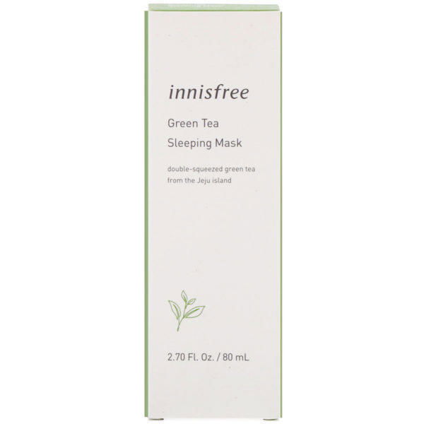 Innisfree, Mascarilla facial nocturna con té verde, 80 ml (2,7 oz. líq.) - Imagen 2