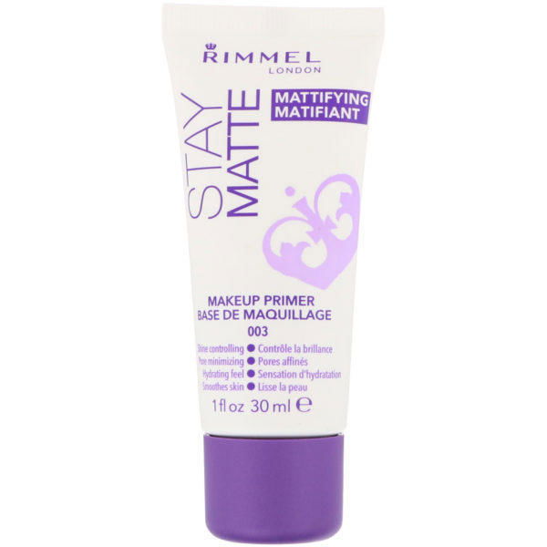 Rimmel London, Stay Matte, Prebase de maquillaje matificante, 30 ml (1 oz. líq.)