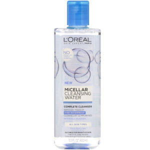 L'Oreal, Agua micelar de limpieza, Para todo tipo de piel, 400 ml (13,5 oz. líq.)