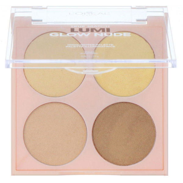 L'Oreal, True Match Lumi Glow Nude, Paleta de iluminadores, 750 Sunkissed, 7,3 g (0,26 oz)