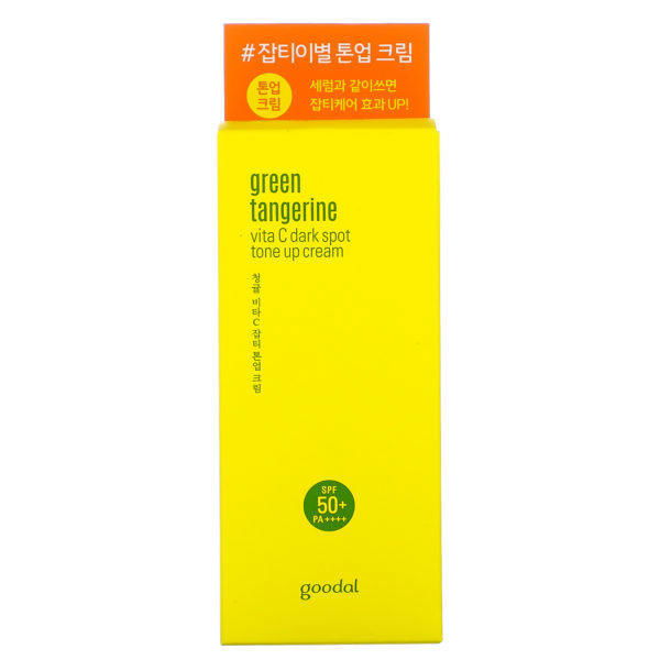 Goodal, Green Tangerine, Vita C Dark Spot Tone Up Cream, SPF 50+ PA++++, 1.69 fl oz (50 ml) - Imagen 2