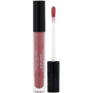 Laura Geller, Brillo labial Nude Kisses, Lip Hugging, Rosáceo (Blushing), 2,9 ml (0,10 oz. líq.)