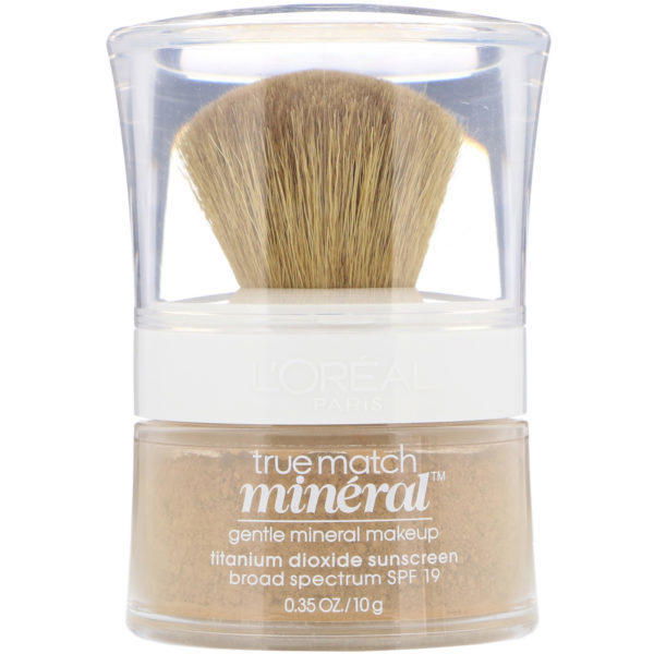 L'Oreal, True Match, Base mineral, W6-7/468 Sun Beige (beige claro), 10 g (0,35 oz) - Imagen 2