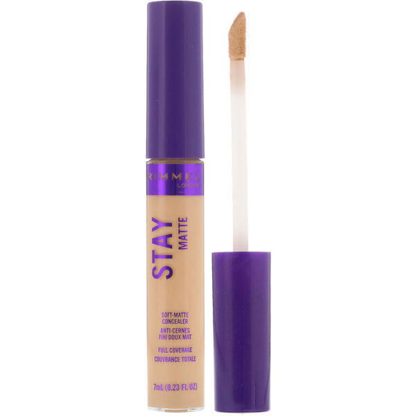 Rimmel London, Corrector Stay Matte, 232 Marfil cálido, 7 ml (0,23 oz. líq.)