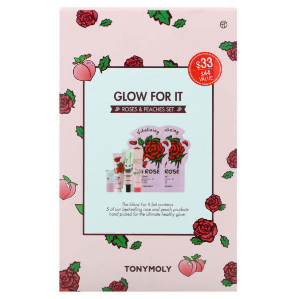 Tony Moly, Glow For It, Roses & Peaches Set, 6 Piece Set - Imagen 2