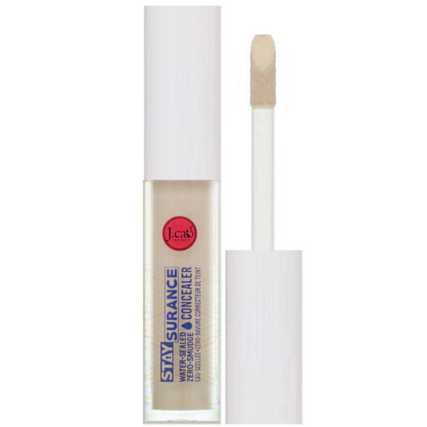 J.Cat Beauty, Staysurance, Corrector impermeable y sin manchas, SHC107 Natilla, 4,8 ml (0,16 oz. líq.)