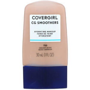 Covergirl, Smoothers, Maquillaje hidratante, 750 Beige cremoso, 30 ml (1 oz. líq.)