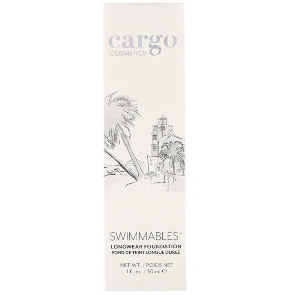 Cargo, Swimmables, Base de maquillaje de larga duración, 60, 30 ml (1 oz. líq.) - Imagen 2