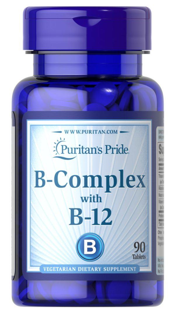 Complejo de vitamina B y vitamina B-12