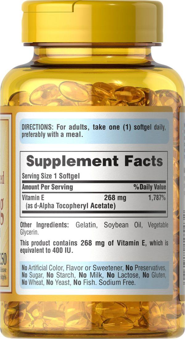 Vitamina E-400 y 100% natural - Imagen 3