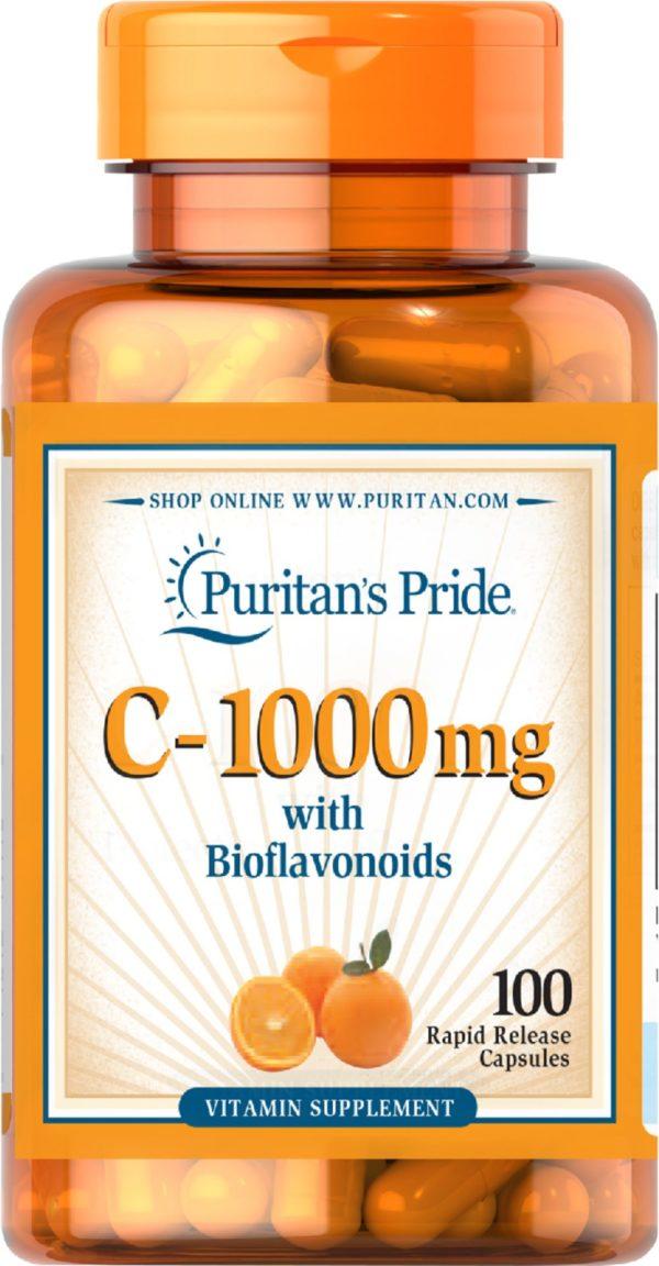 Vitamina C-1000 mg con bioflavonoides